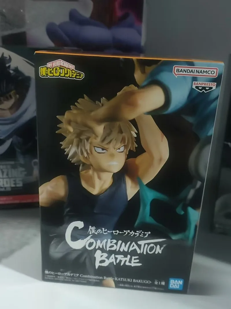 

In Stock Original Bandai Banpresto Anime Characters My Hero Academia Combination Battle Bakugou Katsuki Prizes Garage Kit Model