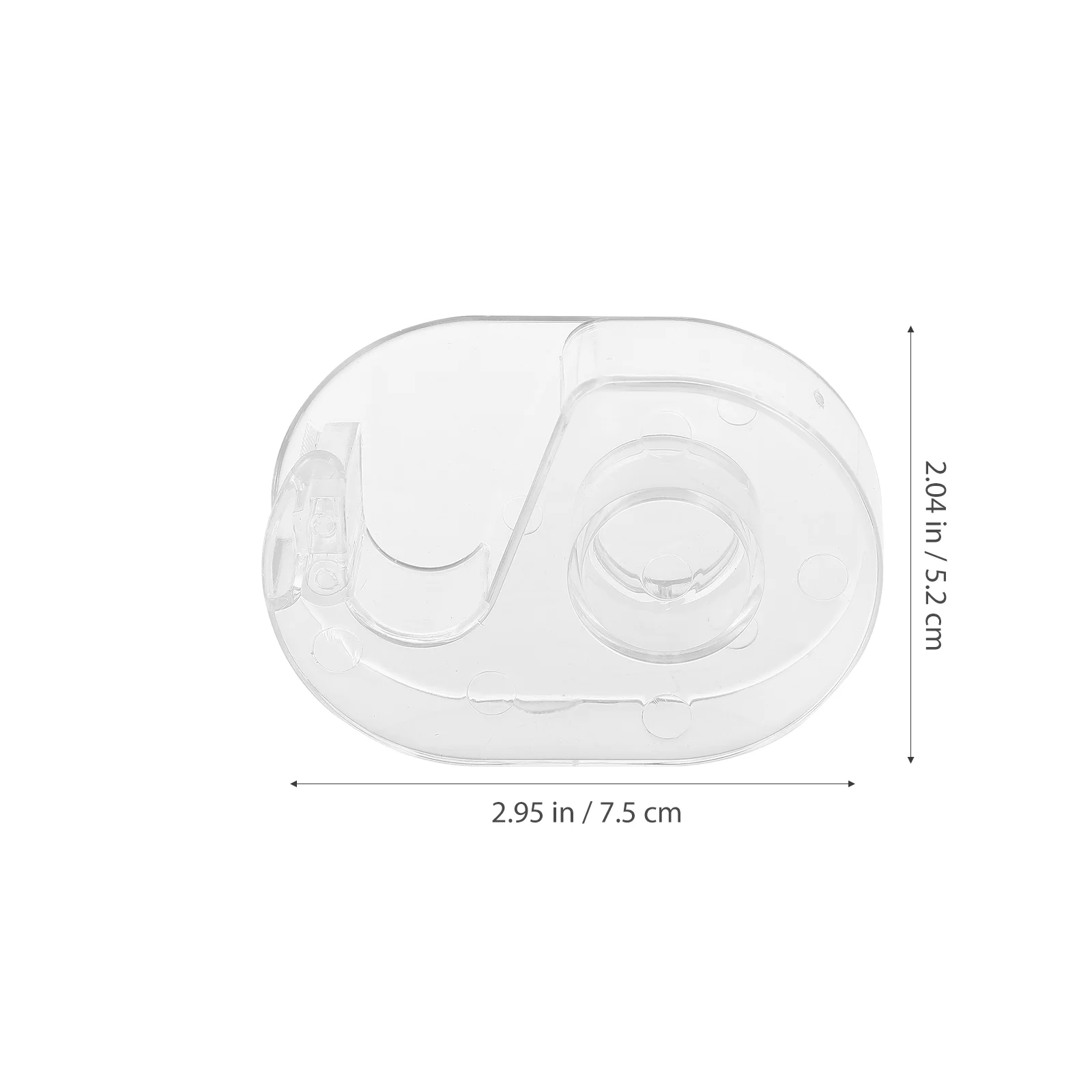 5 ชิ้นกาวเทปและกระดาษกาวตัด Wahsi Dispenser Organizer Desktop Storage สําหรับ DIY พลาสติก Office