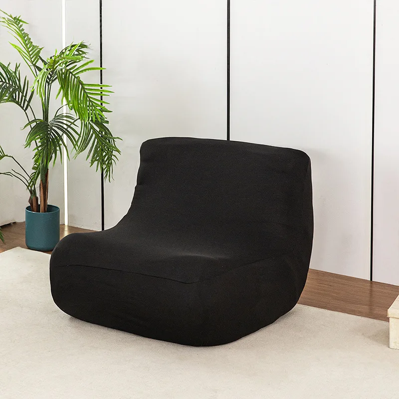 Fireside Chair Cover,Stretch Armless Lounge Chaise Slipcover Floor Sofa Couch Furniture Protector Bean Bag Couch Cover