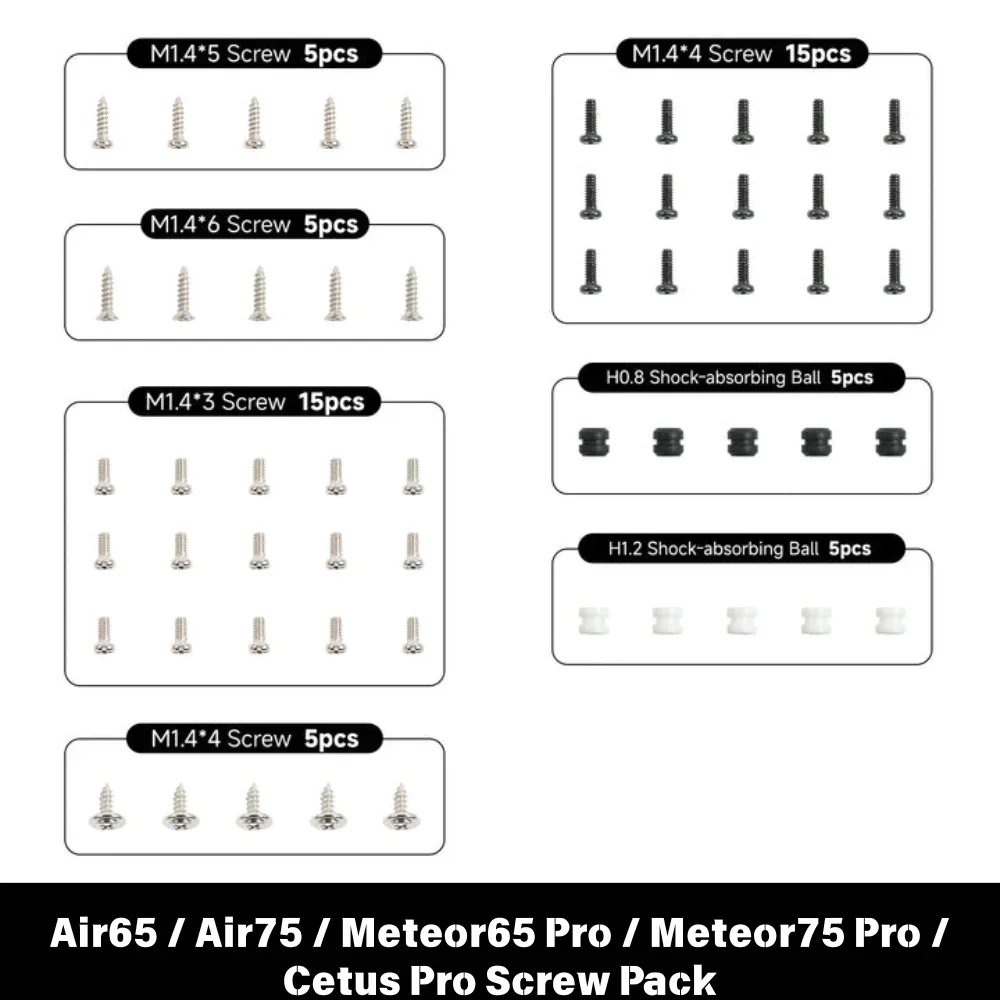 BETAFPV Drone-schroefpakket - Compatibel met Pavo20/20 Pro, Meteor65/75 Pro, Air65/75 en Cetus X