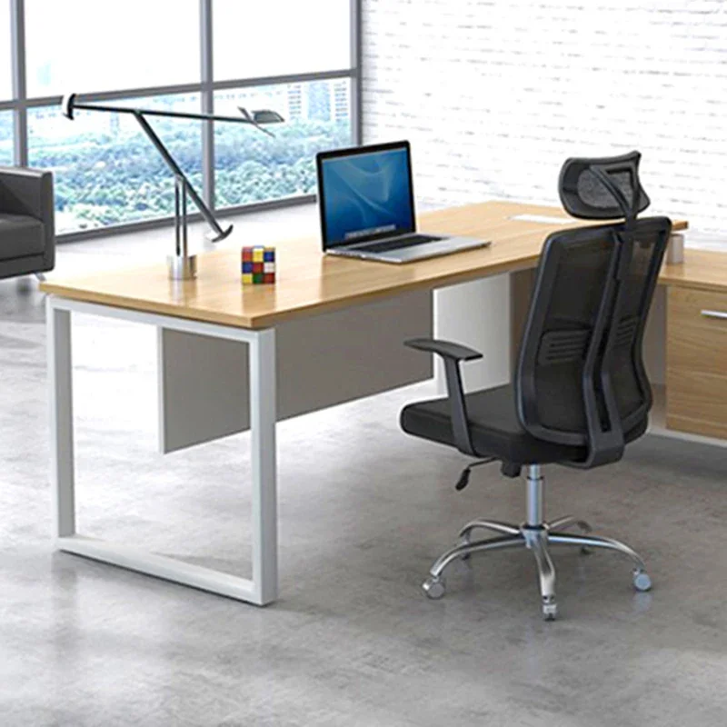 Minimalis Office Desk Simple Meeting Table Creative Office Desk Practical Contracted Escritorio Con Cajones Ffice Furniture