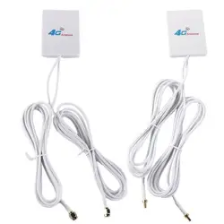 CRC9 SMA 2M Cable 3G 4G TS9 CRC9 SMA Signals Aerials Enhanced Signal LTE Antenna Router Adapter SMA Connector External Antenna