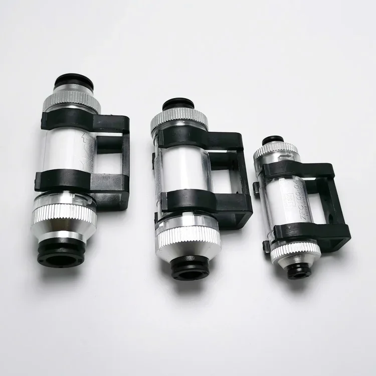 Filtro de vacío neumático de tubería ZFC VFC en línea presión negativa ZFC100-04B ZFC100-06B ZFC200-06B ZFC200-08B