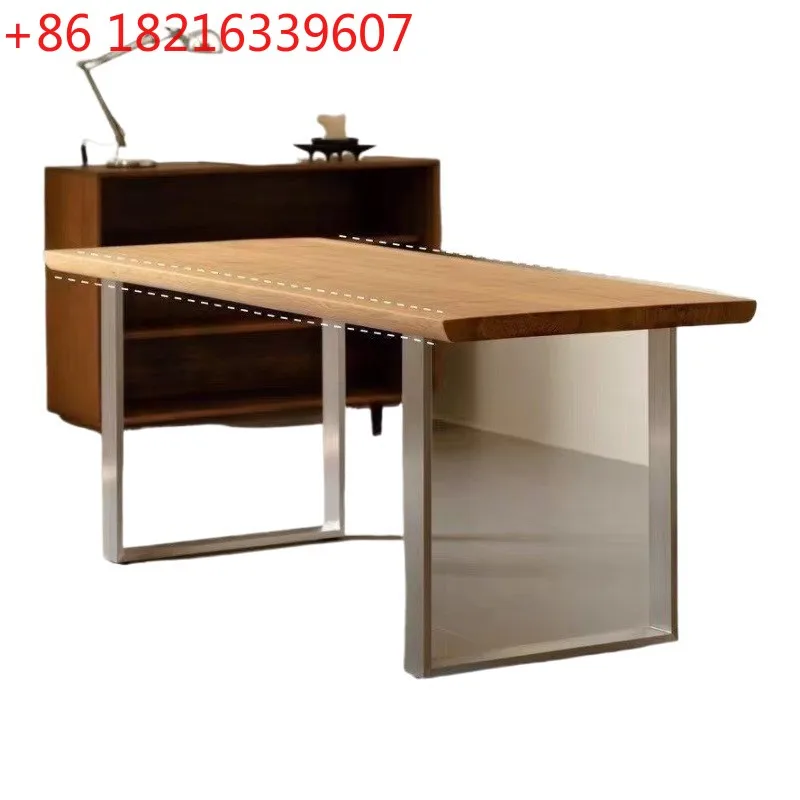 YAO solid wood direct spell whole modern simple desk negotiation room conference table commercial rectangle