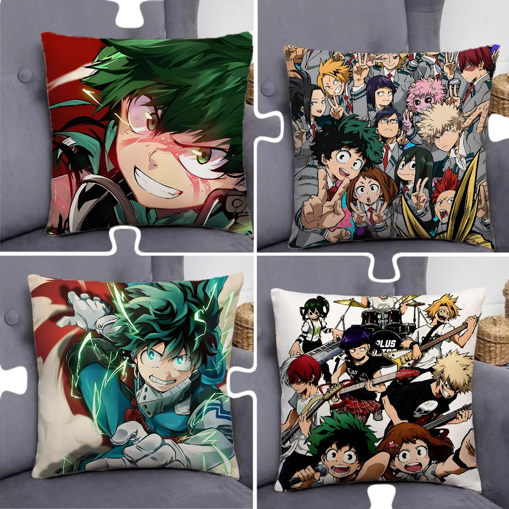 

Anime My Hero A-Academia Pillow Case Pillowcase Home Sofa Cushions Car Cushions Pillowcover Office Pillowshell Pillow