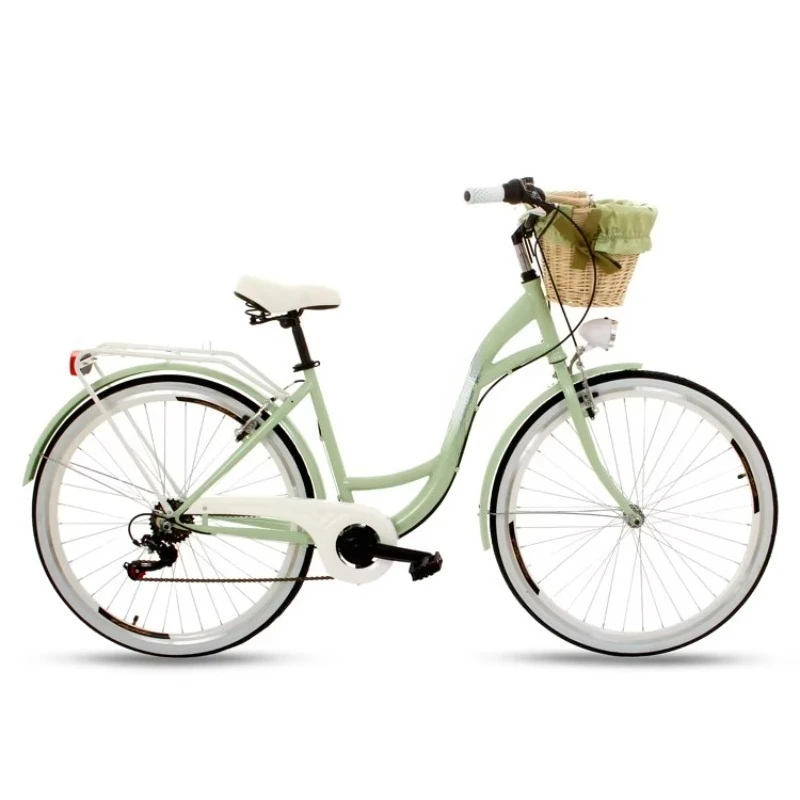 BRBR24 Inch Single Speed Carbon Steel Frame Cheap Bicycle City Bike Urban Bicycle For Women