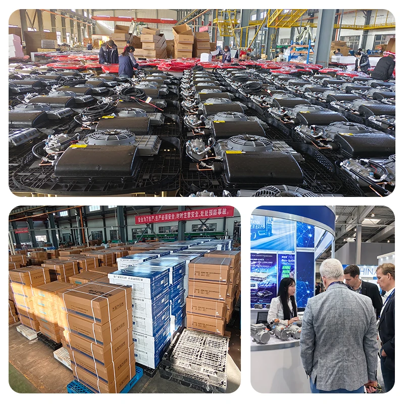 Factory Direct Sales Parking A/C 12 Volt 24V Truck air Conditioner Electric Car Air Conditioning System RV air Cooler for Cars