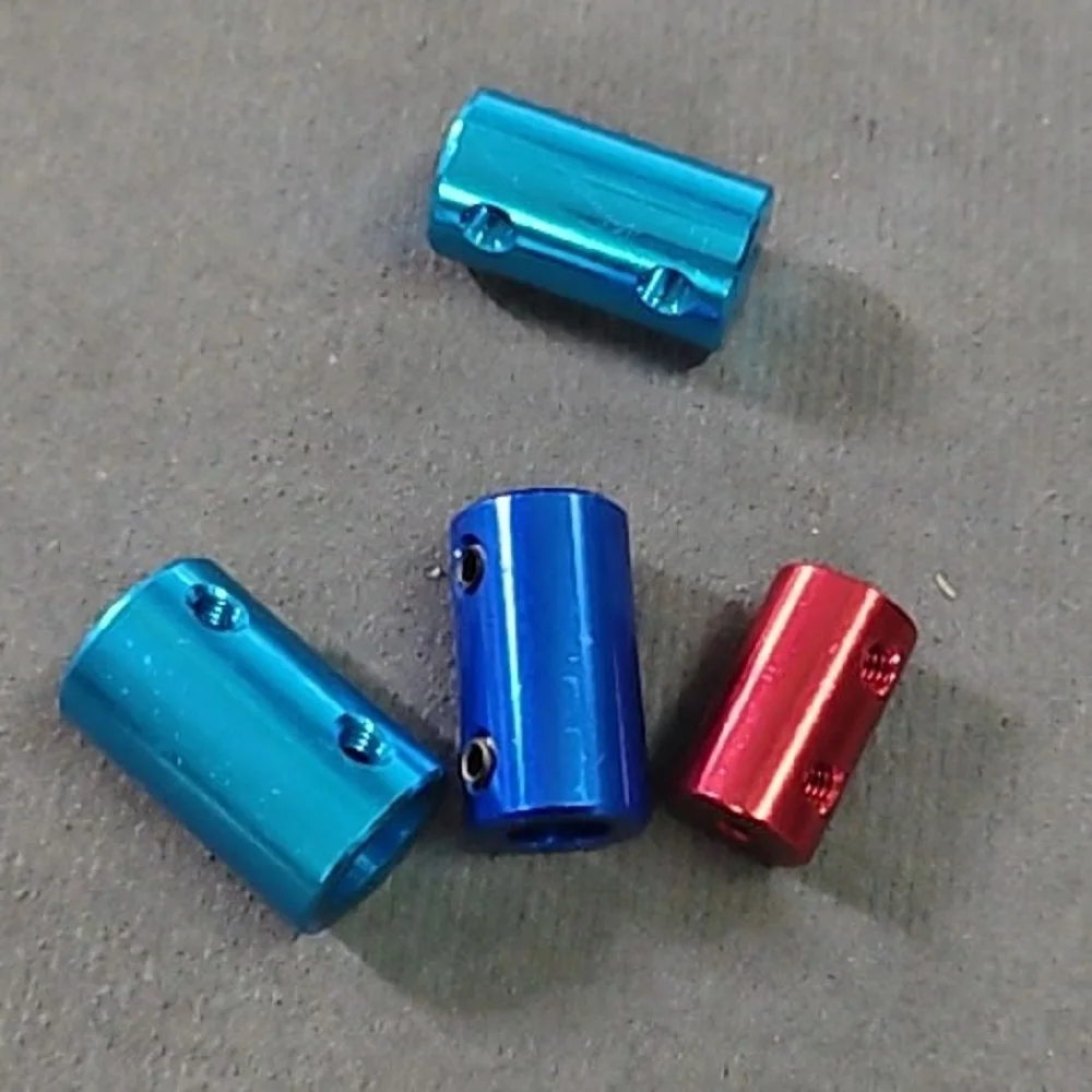 1pc Aluminum Coupling Bore 2mm 3mm 4mm 5mm 6mm 8mm 10mm 3d Printers Parts Blue Shaft Coupler Screw For Stepper Motor Accessories