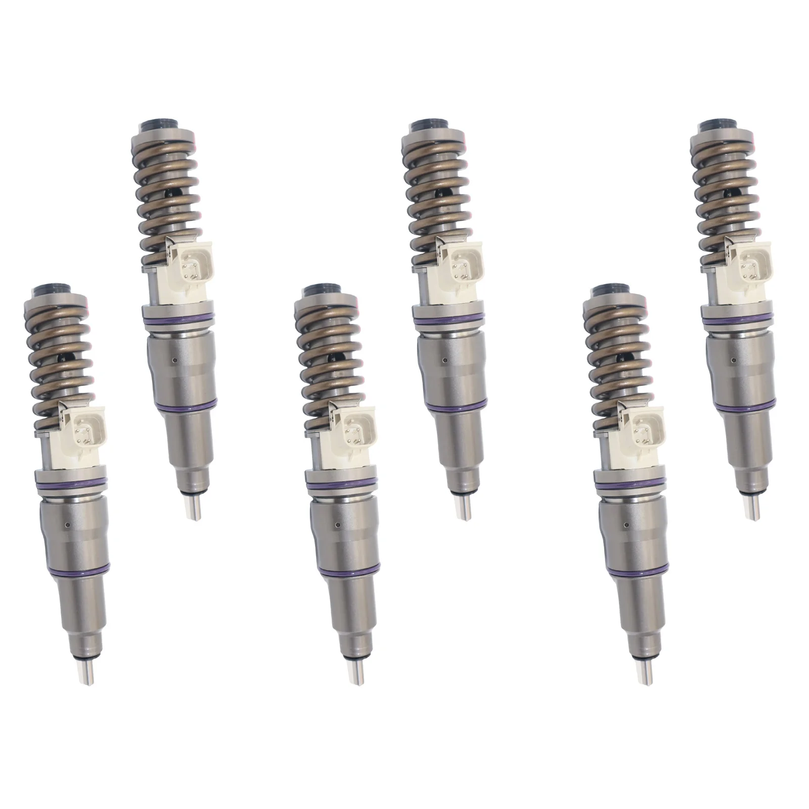 6PCS Fuel Injector BEBE4D00203 For VOLVO FM FH VNL D12 D13