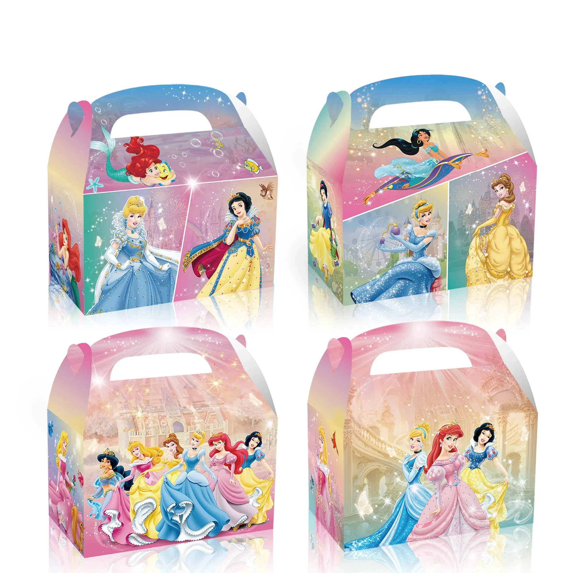 Prinses Verjaardagsfeestje Decor Meisjes Partij Ballonnen Servies Plaat Cake Topper Meisjes Verjaardag Photo Booth Baby Douche Decoratie