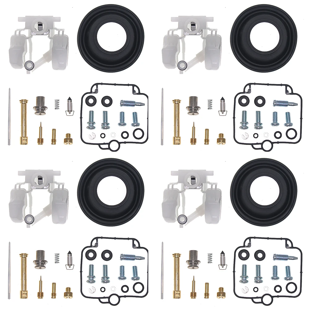

For SUZUKI Bandit 400 GSF400 GK75A 4X Carburetor Carb Rebuild Repair Kit & Float