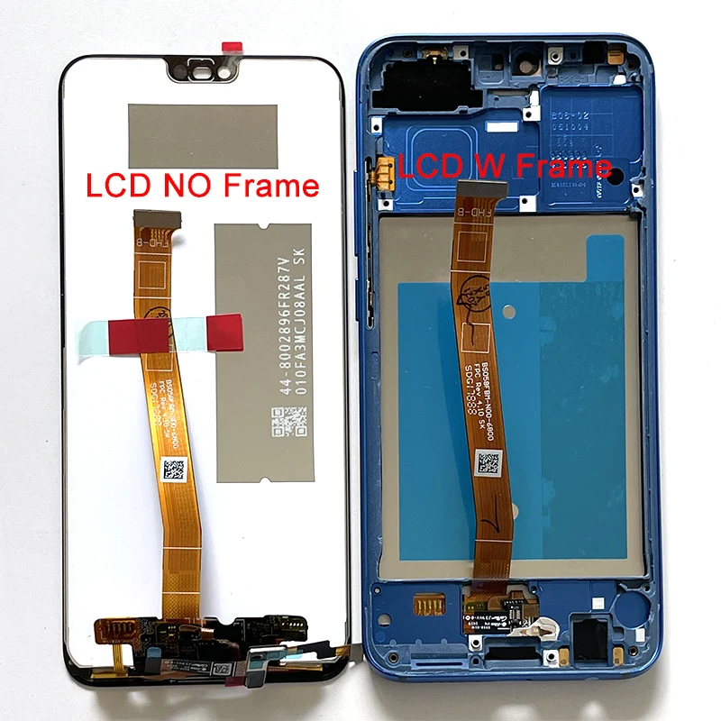 5.84  Original  For Huawei Honor 10 LCD Screen Display+Touch Panel Digitizer With Frame+Fingerprint For Honor 10 Display