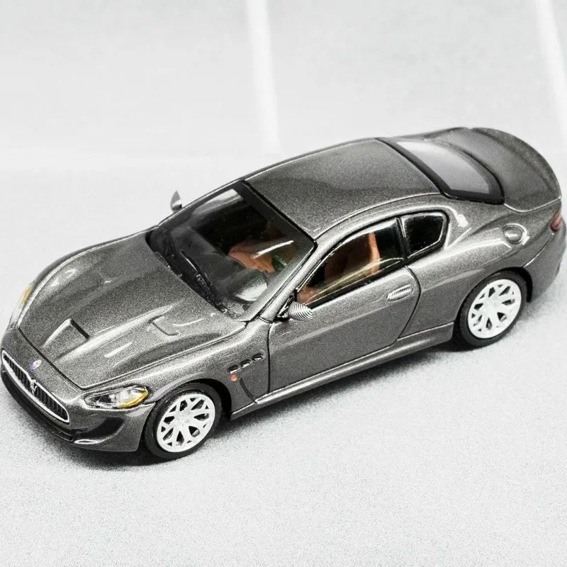 نموذج سيارة Shadow 1:64 Maserati GT مصنوع من خليط معدني، لعبة هدية مهرجان الأولاد، عنصر زخرفي قابل للجمع للبالغين. #4