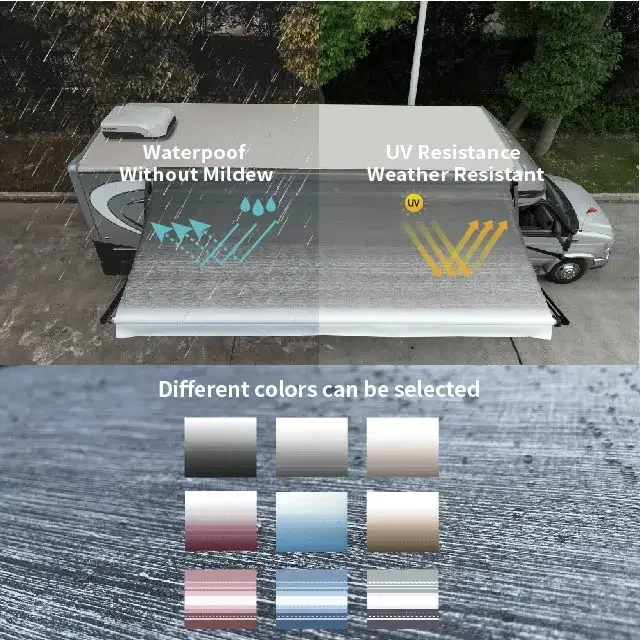 Wareda W5700 العجلات الخامسة على الطرق الوعرة الفاخرة قافلة العربة المظلة 12 فولت مقطورات السفر موتور المنزل RV المظلة #4