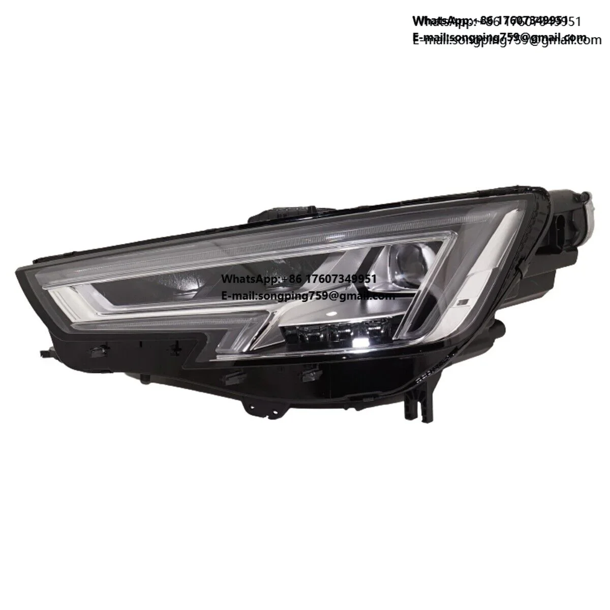 FOR 2015-2018 Audi A4 B9 Full LED Headlights High Quality Genuine OEM USA Right RH 6000k Color Temperature Long New 8W0941774B