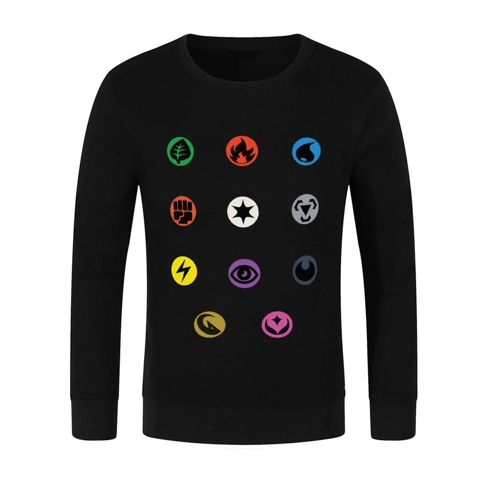 أنواع الطاقة حزمة البلوز الملابس الذكور الخريف منتجات جديدة ملابس الخريف أنيمي الملابس البلوز المعتاد