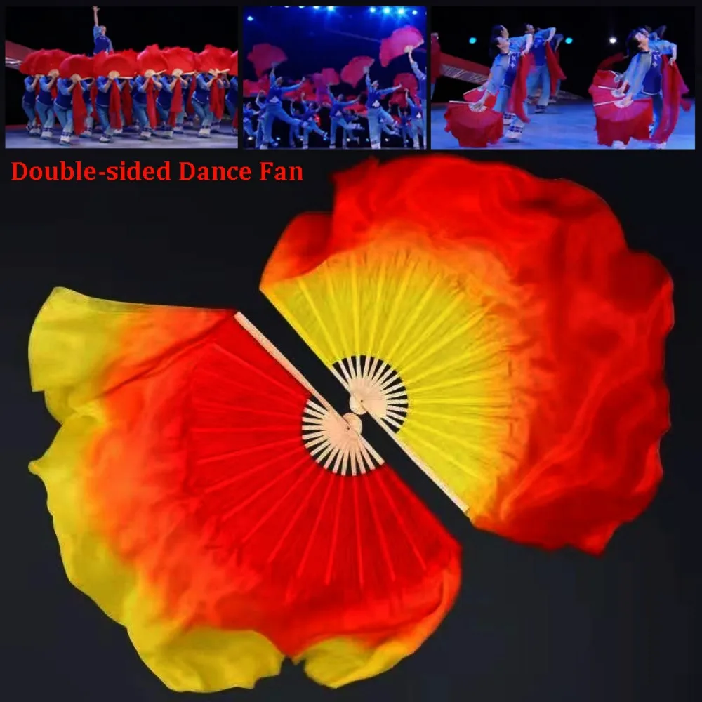 

26/31cm Bamboo Chinese Short Bellydance Fan Colorful 10 Styles Children Bamboo Fans 10/20/30cm Half Circle Silk