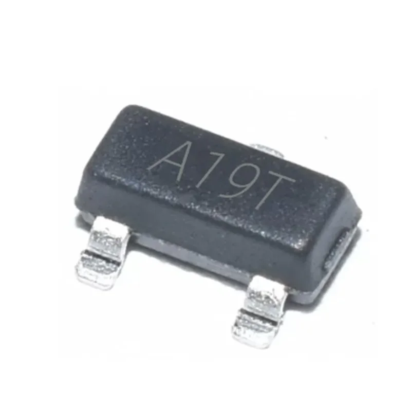 10Pcs New Original Ao3401 A19T Sot-23 -30V/-4.1A P-Channel Mos Field-Effect Transistor Chip