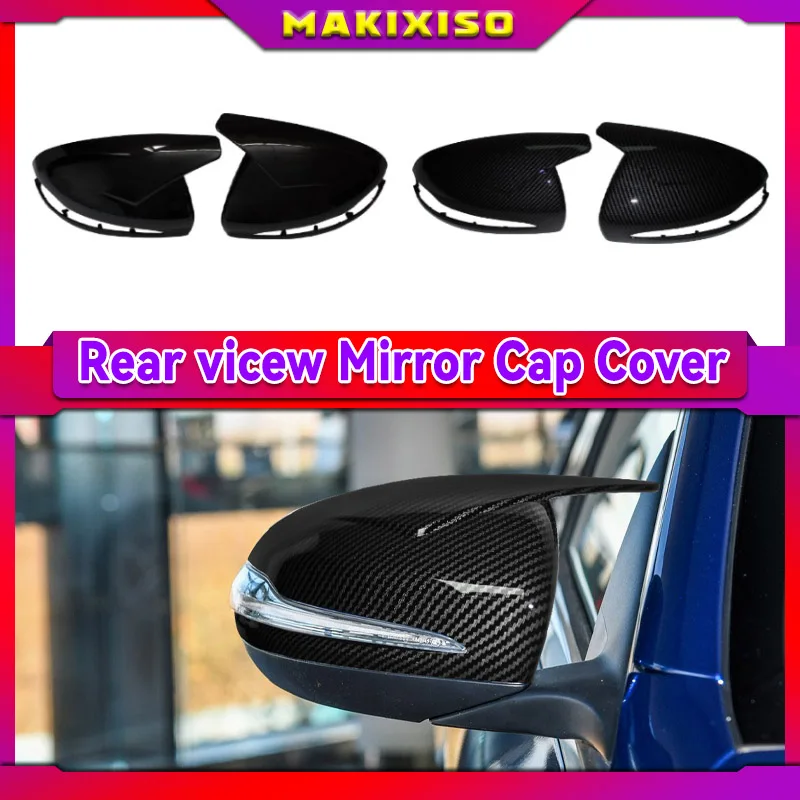 

For Mercedes-Benz E GLC S C Class W205 W213 X253 W222 W238 LHD Rearview Side Mirror Cover Wing Cap Exterior Door Rear View Trim