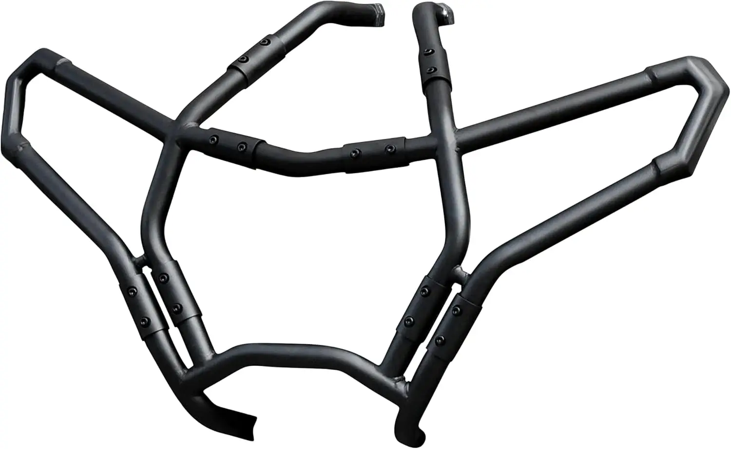 Front Bumper for Can-Am Maverick R, Combined Black Heavy Duty Full Coverage Front Brush Guard Protector for Can Am Maverick R MAX X RS 2024+ Models Accessories, Replace #715010071