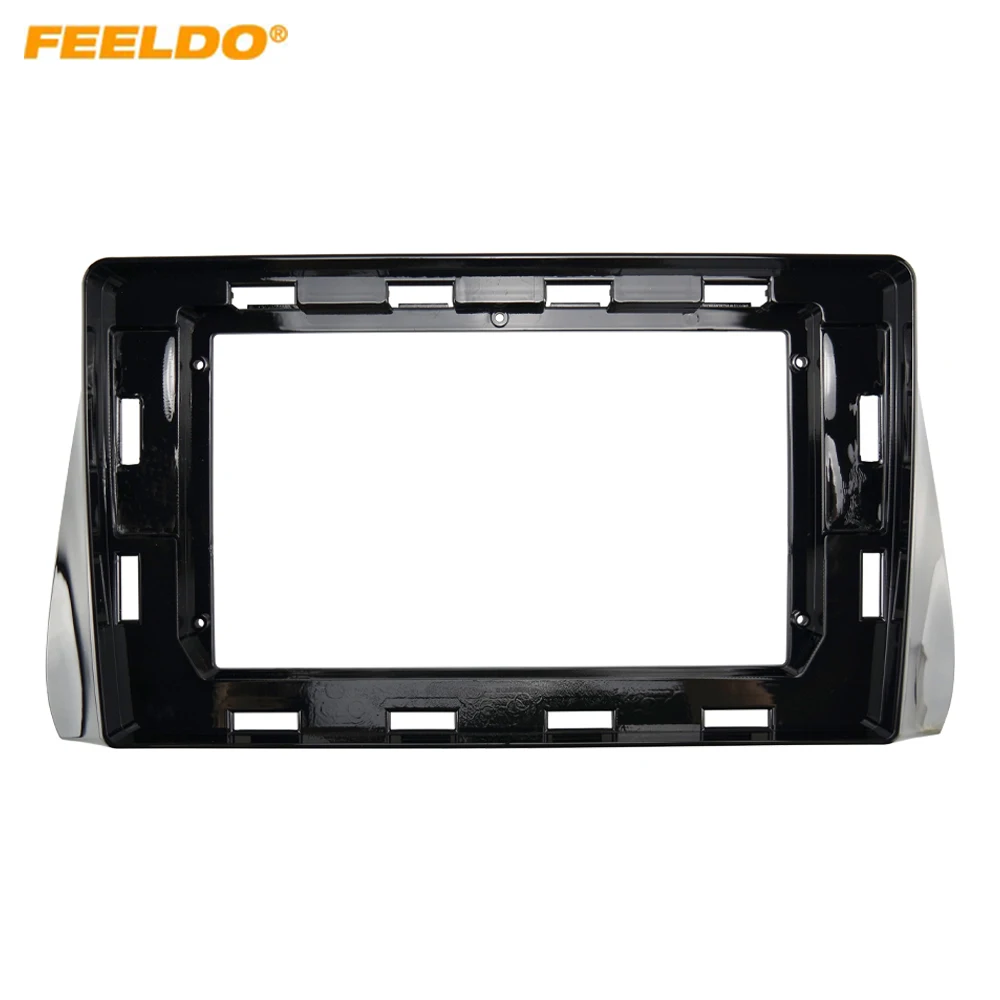 

Car Audio 10.1" Big Screen Head Unit Dash Fascia Panel Frame Kit Adapter For Toyota Prius 2019 Auto Radio Dash Frame