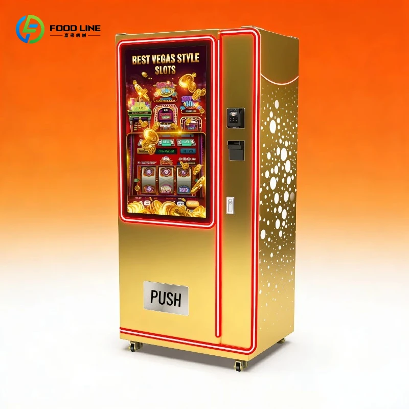 FL Wholesale CE Lottery Dispenser Fixed on the Ground Big Screen Metal Body 24 Types Lotteries UK SDK for Malls Customized