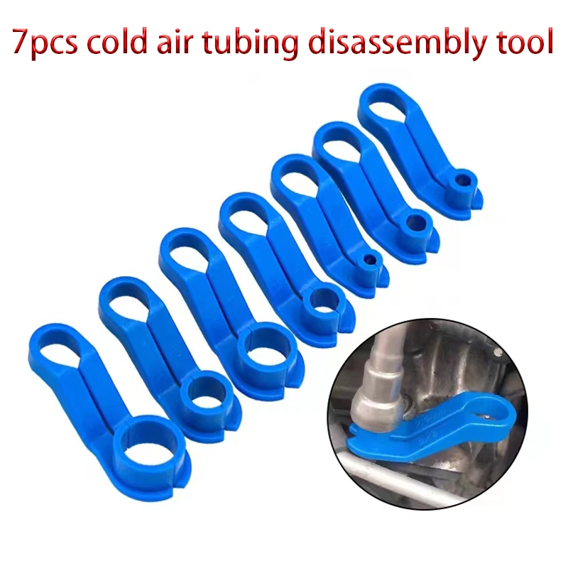 7Pcs Automotive Automatic Air Conditioning Pipeline Disconnection Tool Settings Fuel Pipeline Removal Tool Fuel Pipeline Disconn