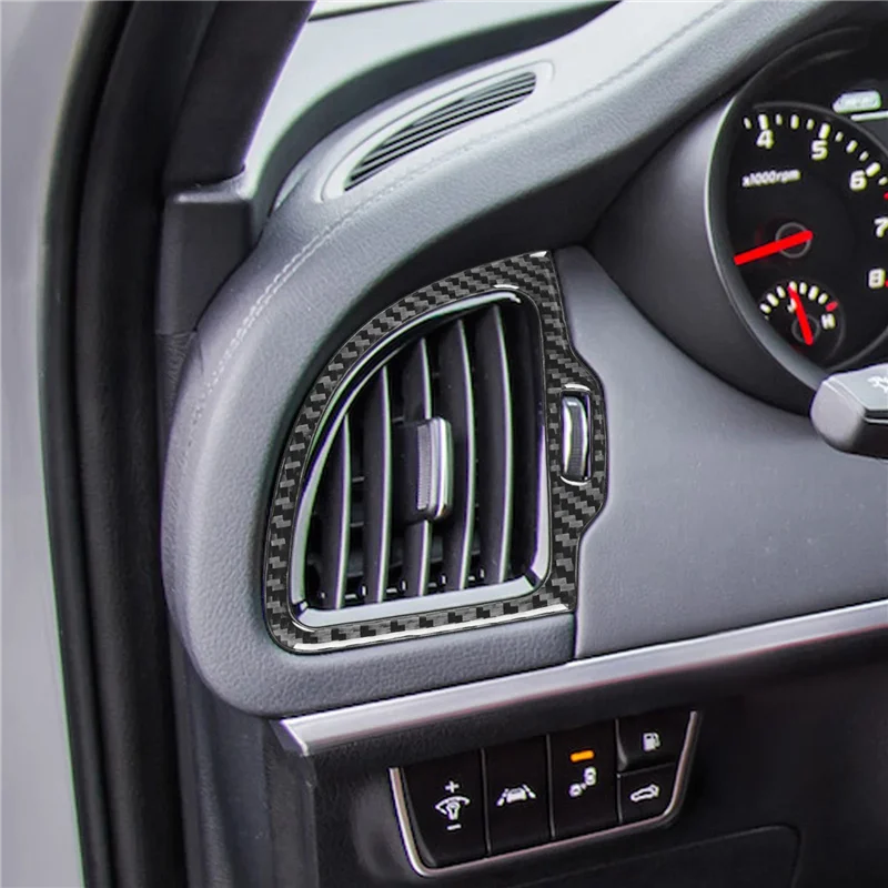 

For Kia Stinger 2019-2023 Dashboard Both Side Air Outlet Trim Cover Car Interior Decoration Accessories