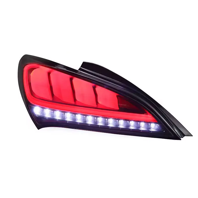 Tylne światła LED do Hyundai Rohens Coupe 2009-2013, nowy styl, pełne LED, dynamiczne kierunkowskazy, kompletny zestaw lamp tylnych.