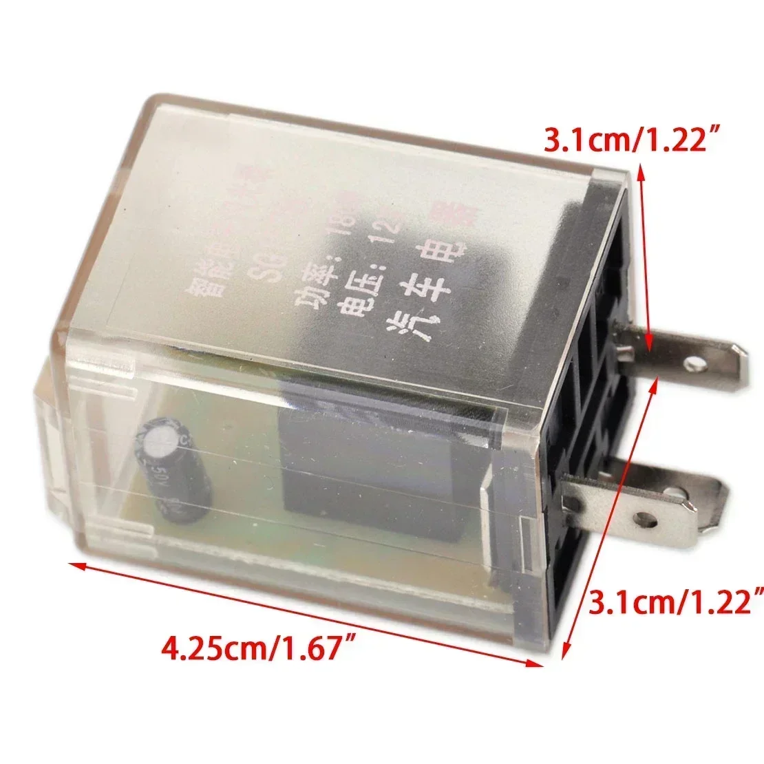 

1pcs Plastic & Metal DC 24V 180W 3Pin LED Flasher Relay Unit For Car Turn Signal Indicator Flasher Relay Switches & Relays