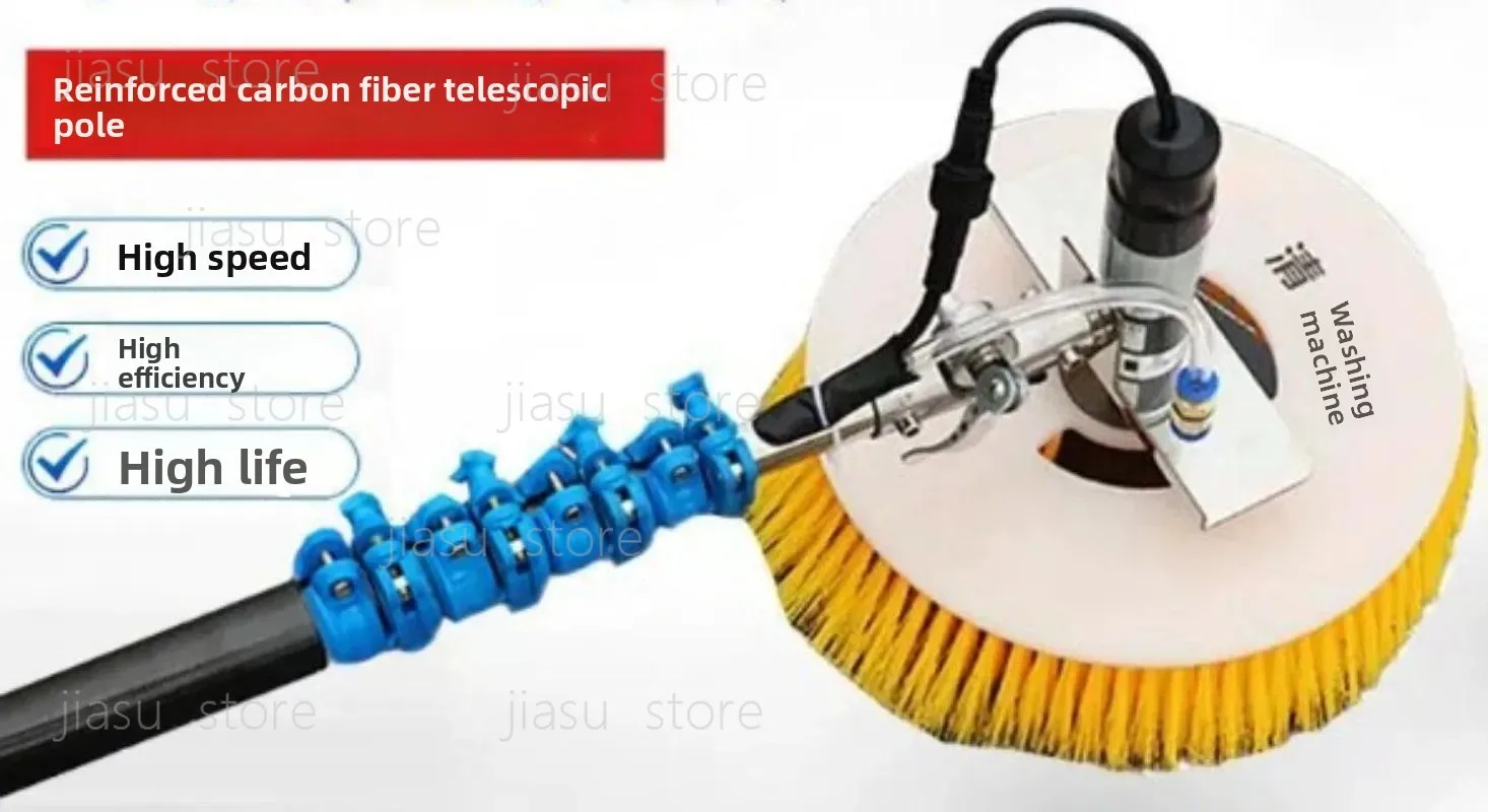 The single brush module is suitable for handheld telescopic solar panel cleaning machines and is a set of accessories.