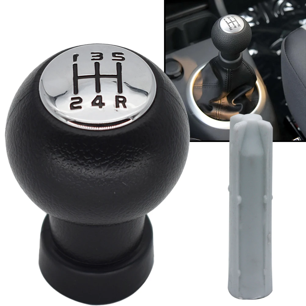 

Gear Shift Knob For Mazda Carol Suzuki Swift SX4 Stick Lever Pen Handle Replacement 5 Speed T Type Manual Adapter Inner Sleeve