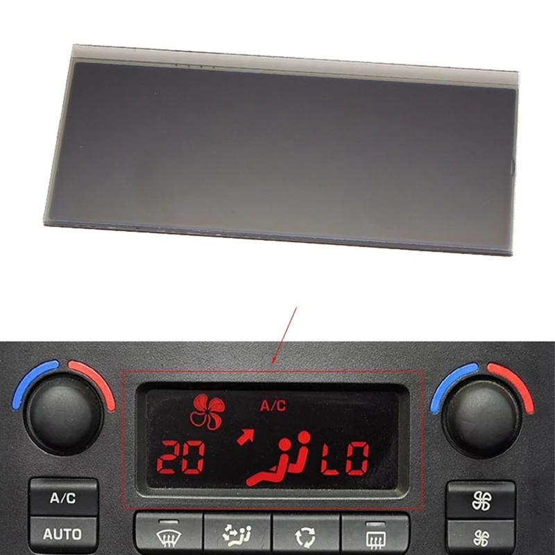 Car Air Conditioning Pixel Repair ACC Information Monitors Screen For Peugeot 207 Red LED Display