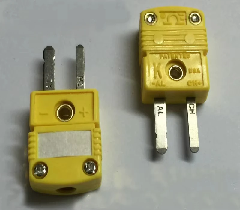 50pc Original K Type Thermocouple Plug Male Thermocouple Connector Sensor SMPW-K-M