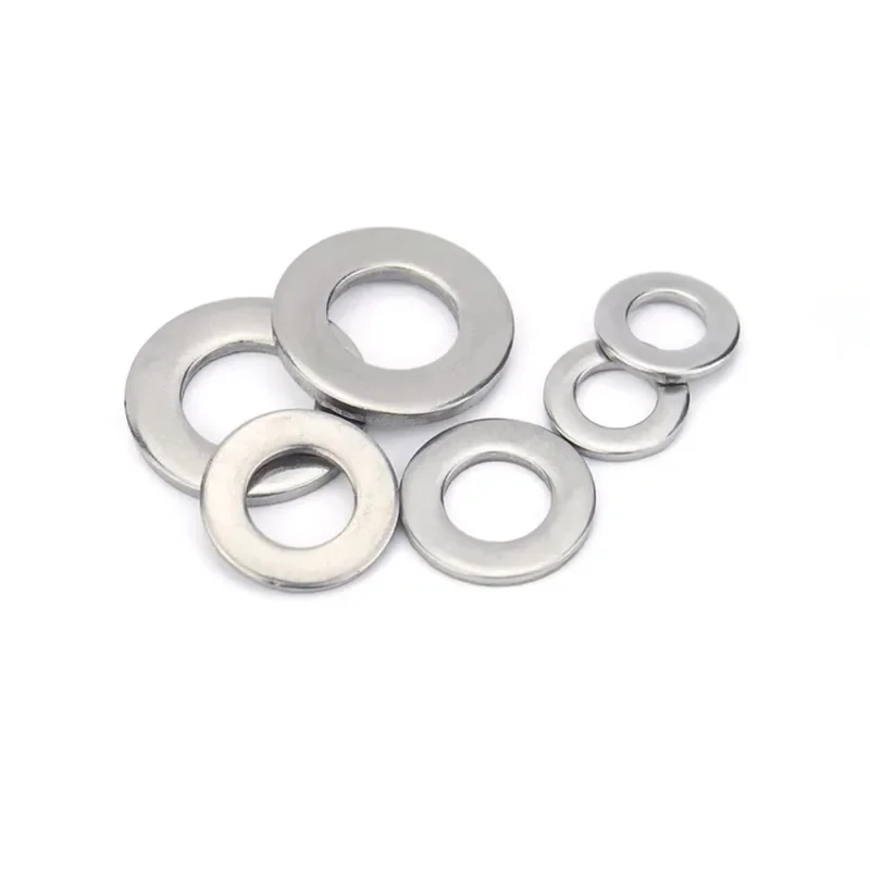

M6-M27 2205 Duplex Steel Plain Washer / High Strength Metal Gasket - 2x Yield Strength of 316 Stainless Steel