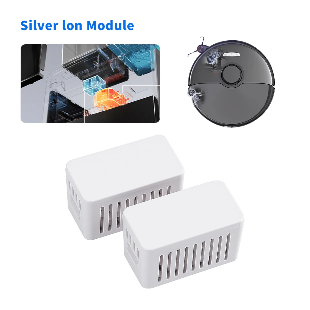 Water Tank Deodorizer For Roborock S8 Max V Ultra G20S S8 Max Ultra Silver ion Bacteriostatic Module Vacuum Cleaner Accessories