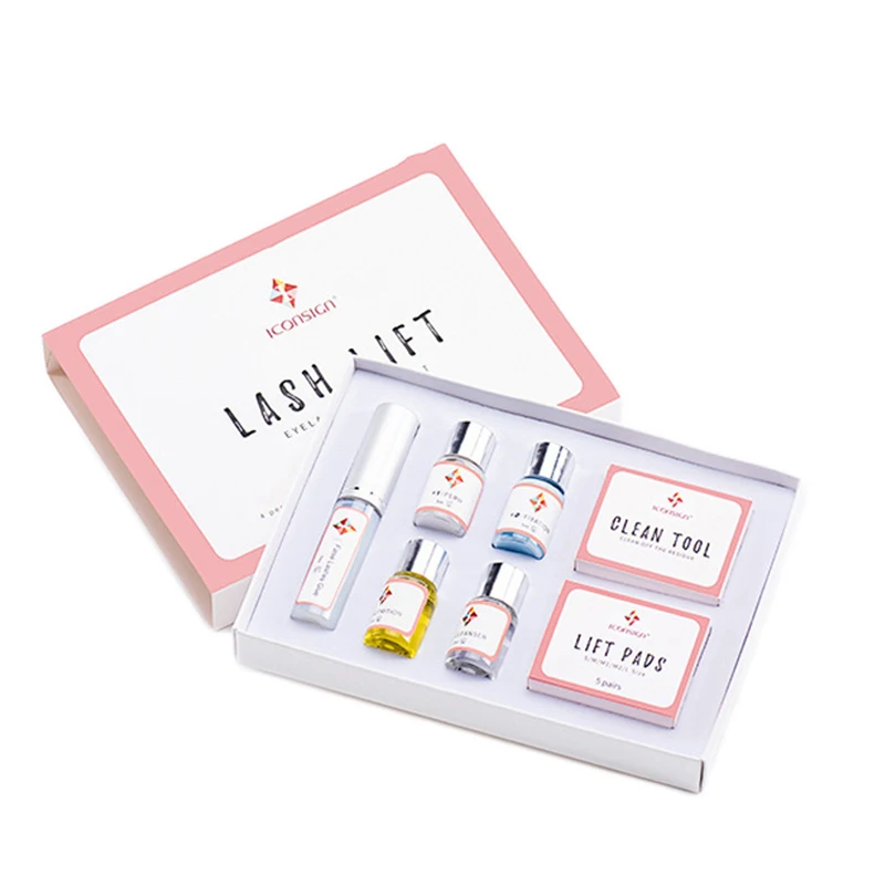 IGLUE Eyelash Extension High Quality ICONSIGN Korea False Lash Lift Kit Set Women Cosmetic Health Makeup Tools Professional