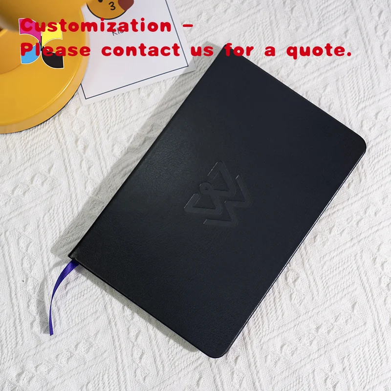 custom.Oem Custom Leather Cover Journal Factory Production Hardcover Planners