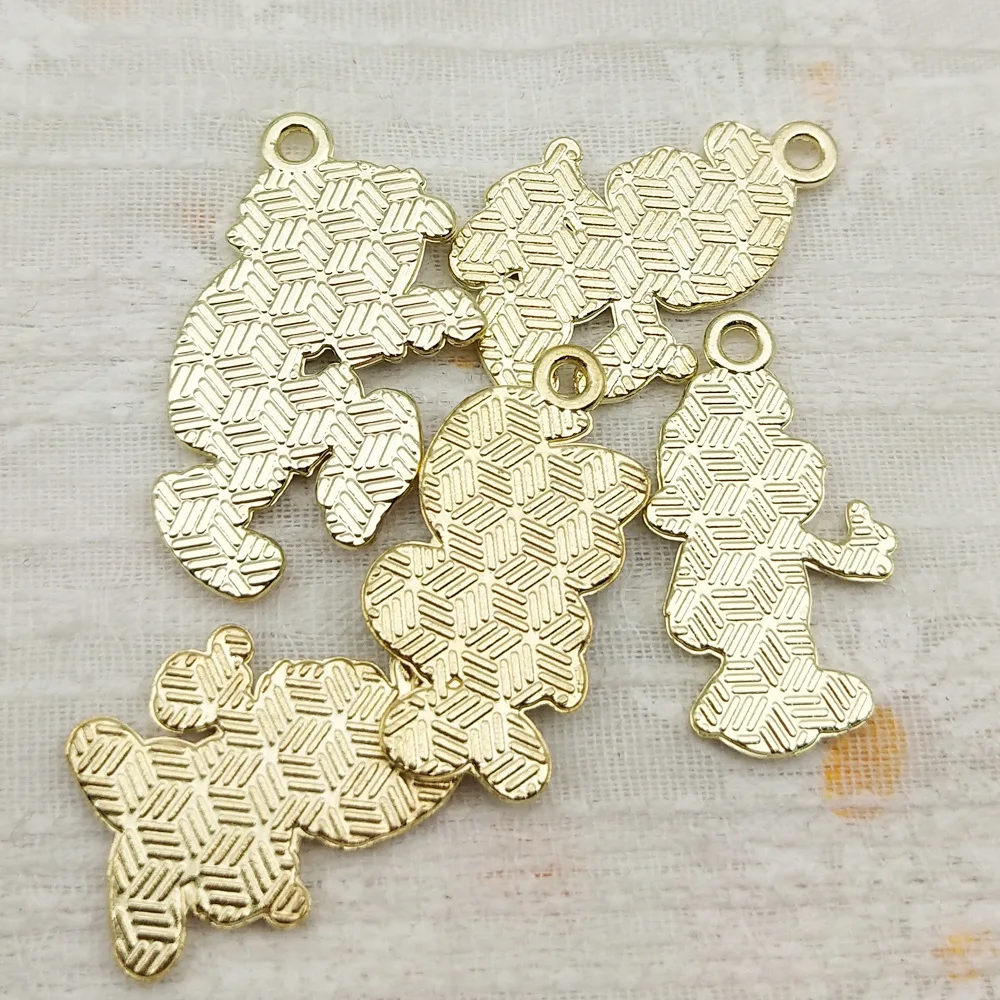 New 10Pcs Cartoon Enamel Alloy Pendant Charms for Cute DIY Jewelry Earrings Necklace Bracelet Make Accessories