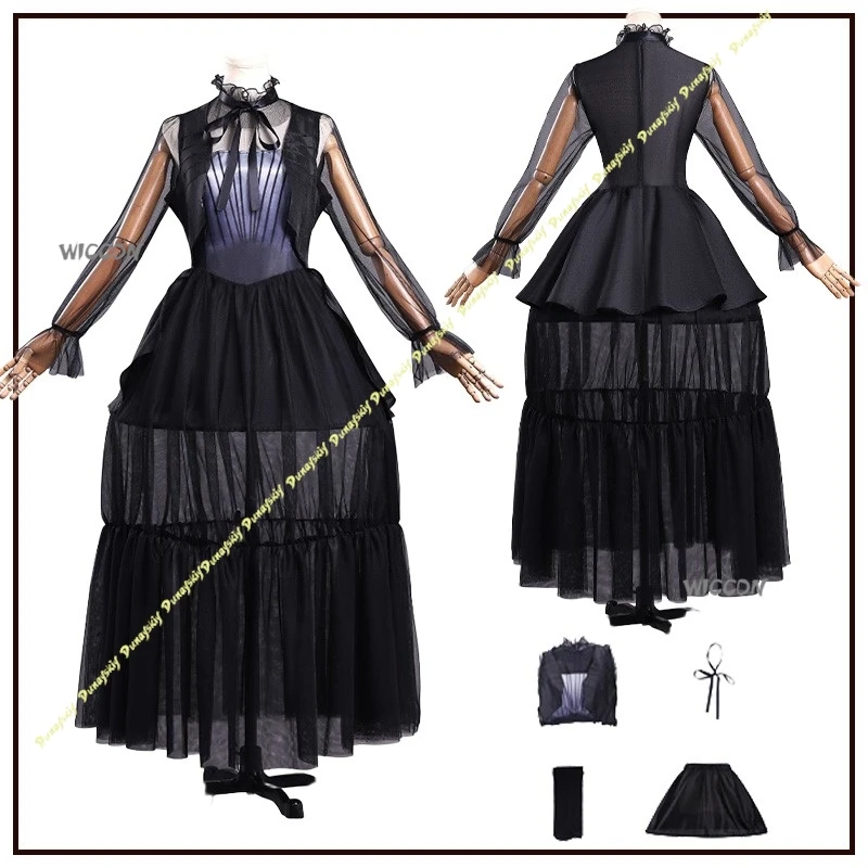 

Cosplay Costumes Anime We Girls Dress Nes Skirt AY Tie Woman Suit Sock Party Stage Black Uniform Clothe Set Christmas Halloween