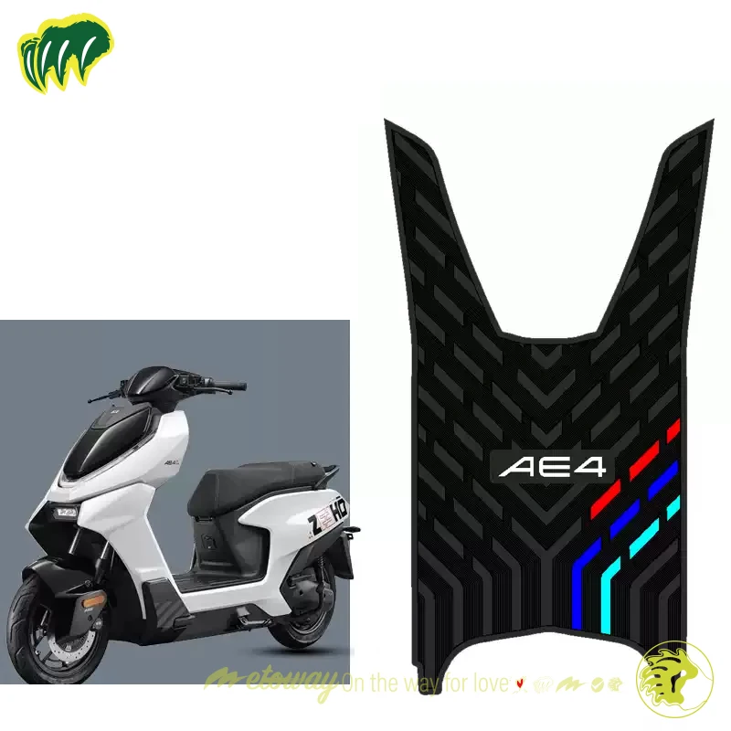 

For ZEEHO AE4 max MY25 Rubber Foot Skid Pad Floor Mat Carpet Motorcycle Mats Pedal Anti-skid Water Proof High Fit High Quality