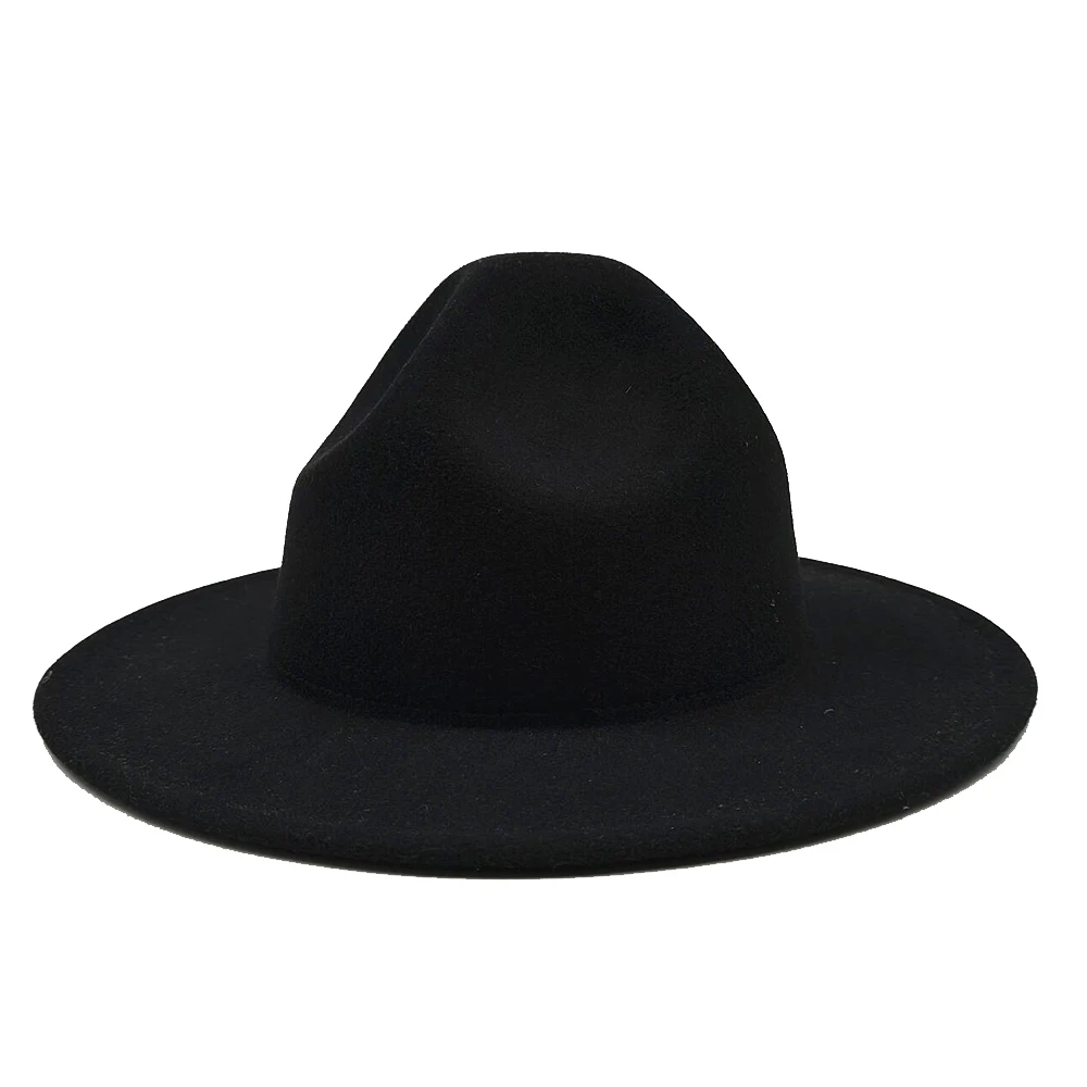 2024 Ranger Hat High Top Fedora Hat For Men Women British Vintage Style Hat Belt Accessory  Jazz Party Stage Big Brimmed Hat