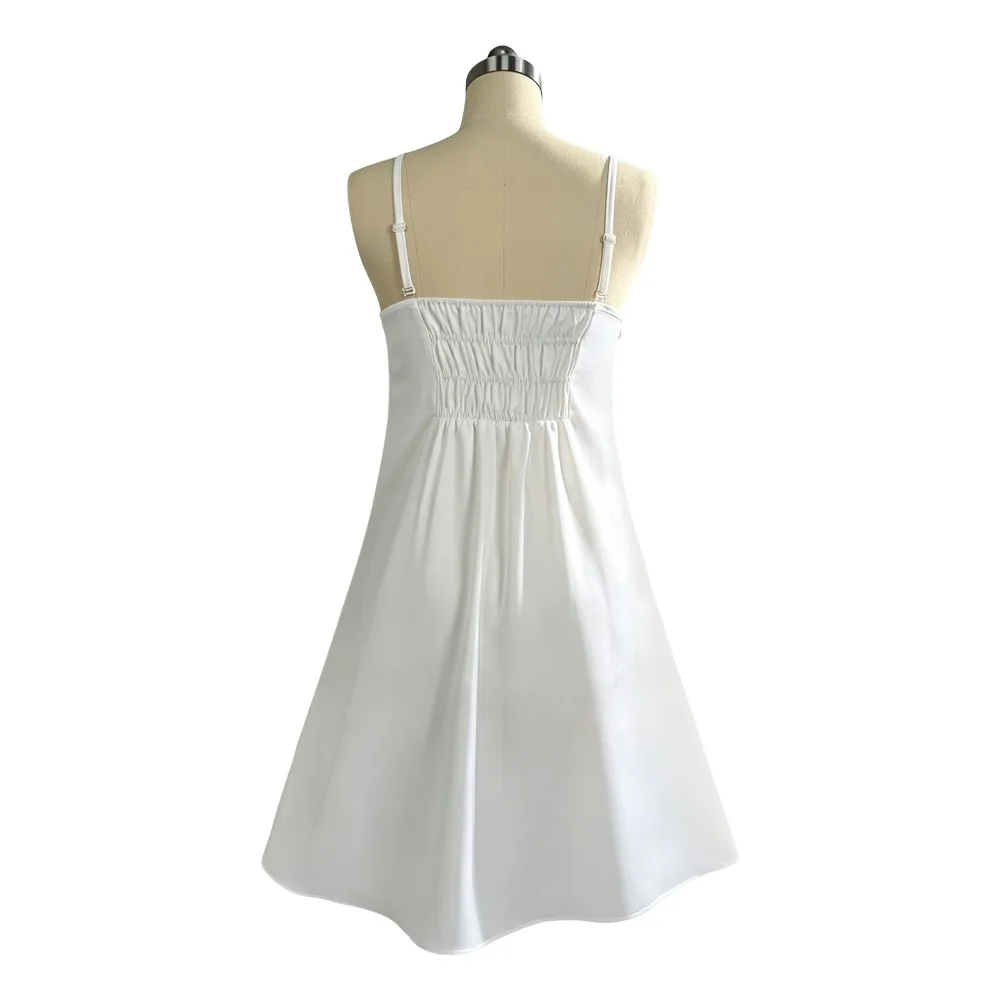 Saya No Uta: The Song of Saya Saya Cosplay Costume White Camisole Little White Dress Female Role-Play Outfit for Comic-Con view 4