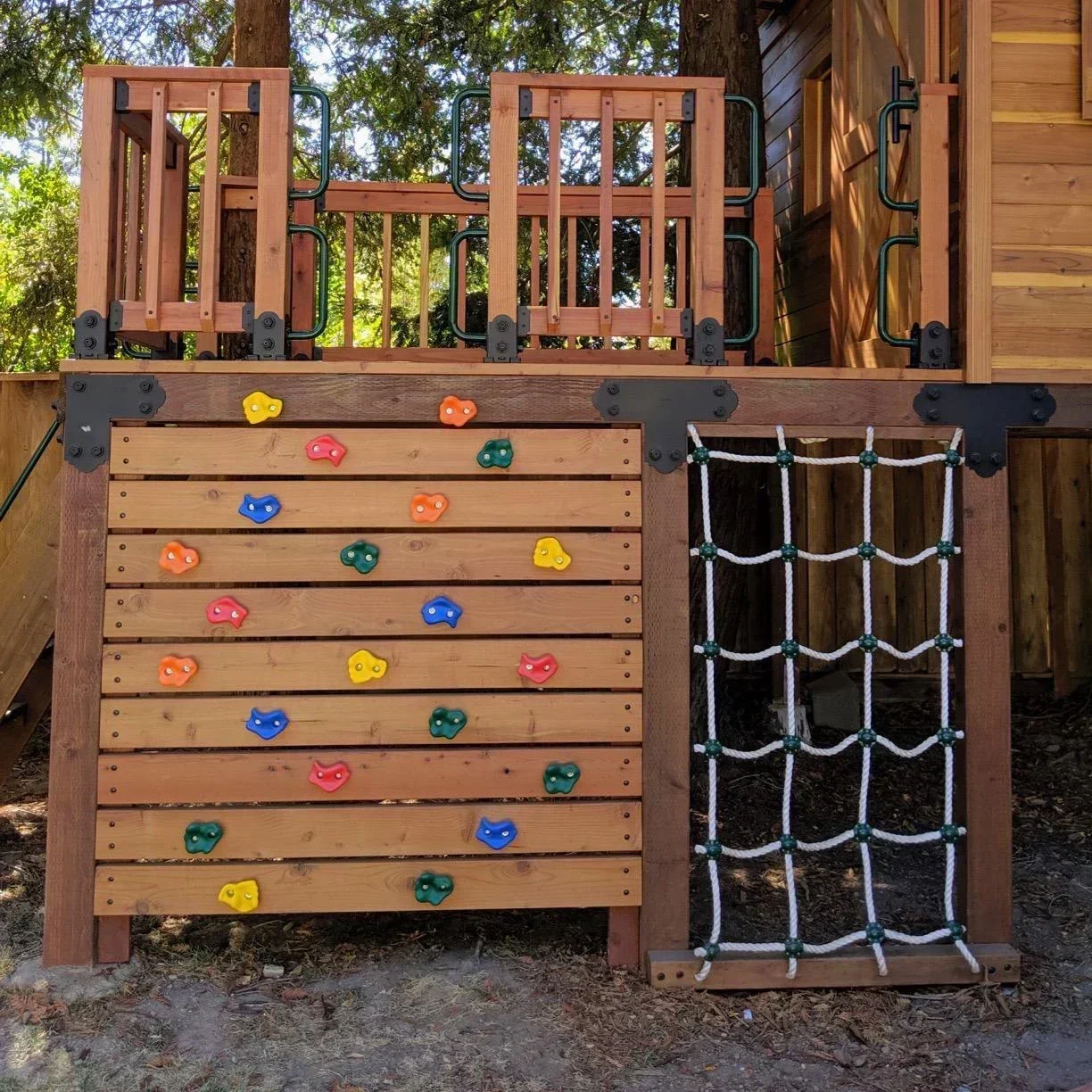 10pcs/set Rock Climbing Holds Wood Wall Kids Climbing Stones Toys Playground Game Hand Feet Hold Grip Kit Hand Feet Holds