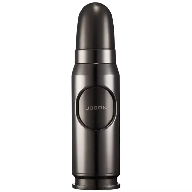 JOBON Metal Bullet-Shaped Windproof Butane Lighter with Jet Flame - Ideal Cigar Smoking Accessory & Men's Gifts BBQ image 3