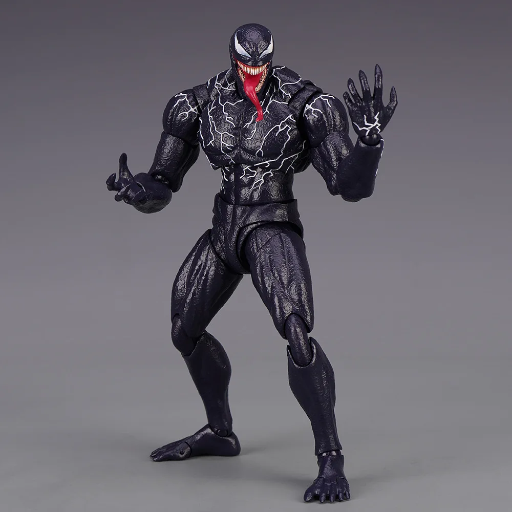 ERSTAUNLICHE YAMAGUCHI Venom Carnage Actionfigur Spider Man Legends Sammlerstück Statue mit beweglichem Gesicht Modellpuppe für Kinder als Spielzeug – Detail 5
