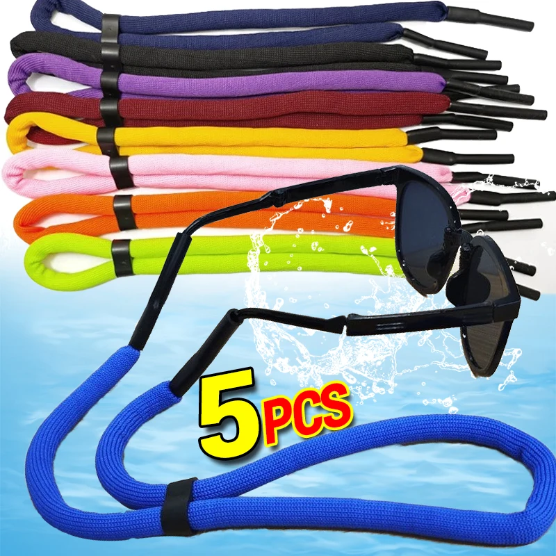 Water Sports Floating Sunglasses Chain Swimming  Anti-Slip String Glasses Ropes Cord Holder Reading Adjustable Eyeglasses Straps