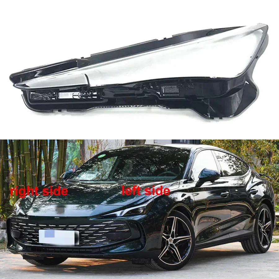 

For MG 7 MG7 2022 2023 Headlight Cover Transparent Lampshade Lamp Case Headlamp Shell Plexiglass Replace Original Lens