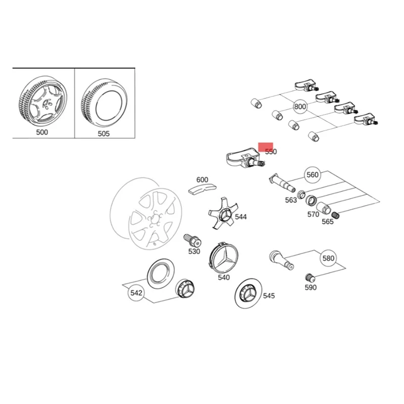 

4 шт. A0009050030 Датчик шин TPMS для Mercedes Benz C E S CL CLA CLS 433 МГц Датчик давления в шинах Система мониторинга жасмина
