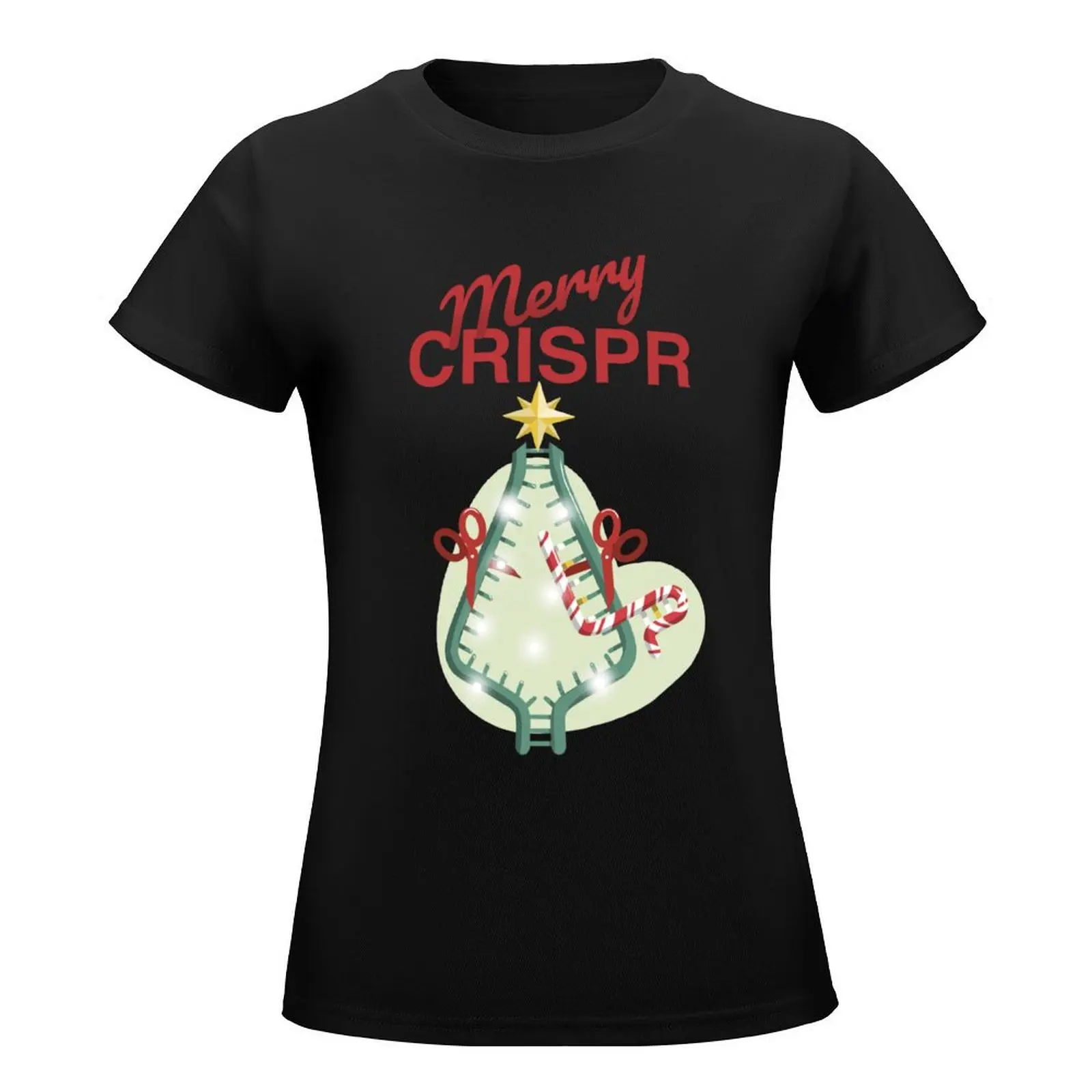 Merry CRISPR T-Shirt hippie clothes sublime quick drying quick-drying Womens graphic t shirts